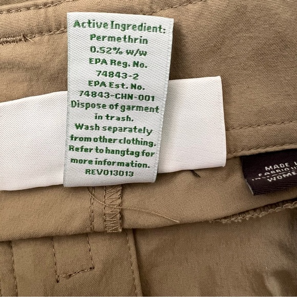 ExOfficio Women's BugsAway Vianna Pant Beige Size 14 - Picture 5 of 14